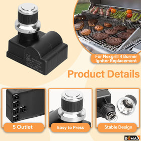 BQMAX DHL-128-5Q contents pack shows switch and module for replacement