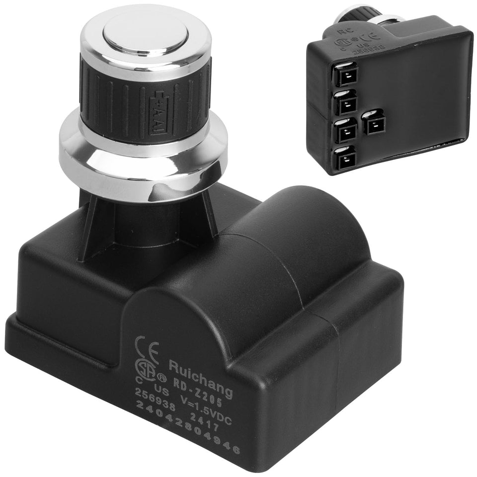 BQMAX DHL-128-5Q igniter front view showing compact 5-outlet design for Nexgrill