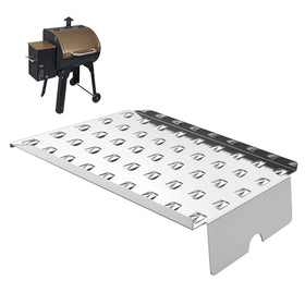 BQMAX stainless steel drip pan heat baffle for Camp Chef grills enhances heat distribution