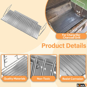 BQMAX fire grate hanger included for secure grilling.