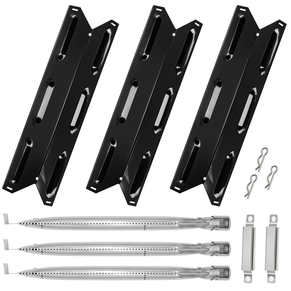 BQMAX Kenmore 3-burner burner kit featuring stainless steel tubes for durable grilling