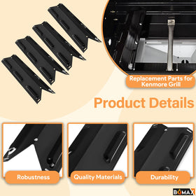 BQMAX adjustable crossover tube 5-9 inches for flexible installation