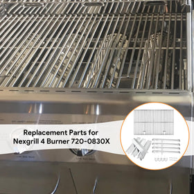 BQMAX Nexgrill replacement parts kit for 720-0830X to upgrade grilling parts