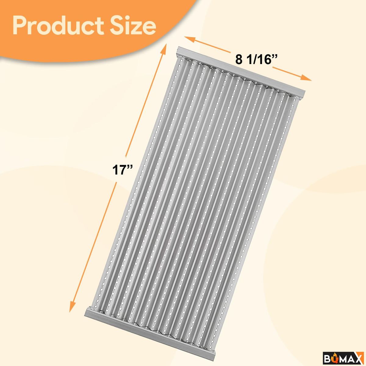 BQMAX three-pack emitter plates ready for quick grill swaps