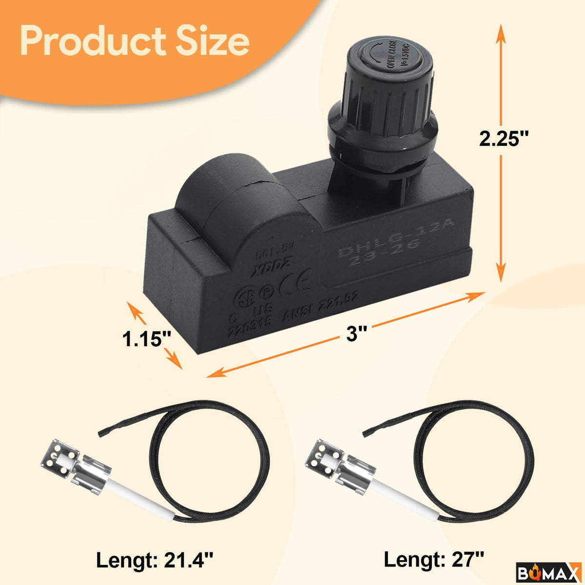 BQMAX TRU-Infrared compatibility supports easy ignition on Char-Broil grills