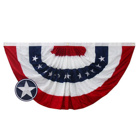 Bradford American Bunting embroidery for outdoor display with vibrant color.