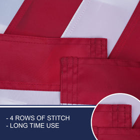 Bradford Betsy Ross flag outdoor use for boat, bike, or home décor