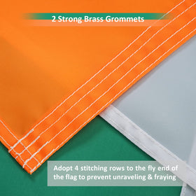 Bradford Irish Flag color-fadeproof finish keeps vivid colors through seasons.
