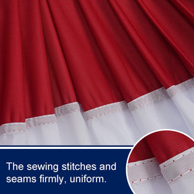 Bradford USA flag bunting is gift-ready for celebrations and events.