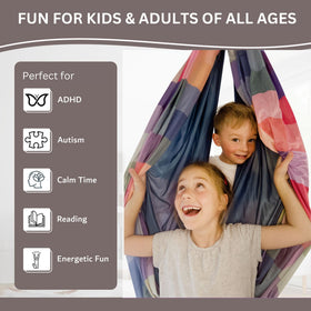 Bradoro durable washable fabric keeps the swing fresh over time.