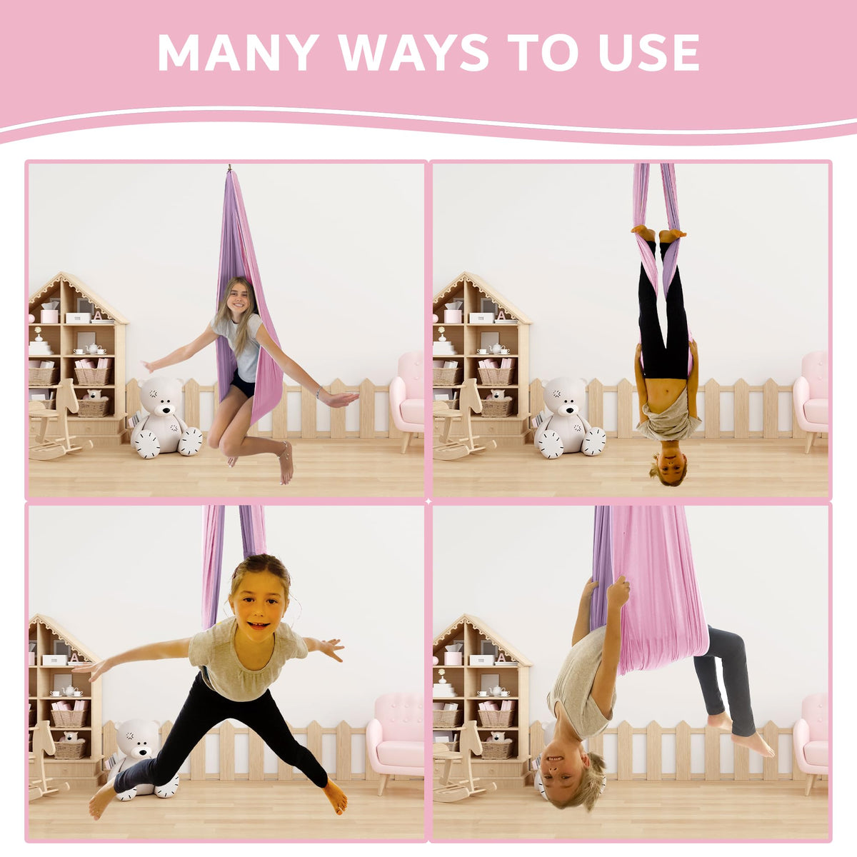 Bradoro sensory swing makes a thoughtful gift for all ages.