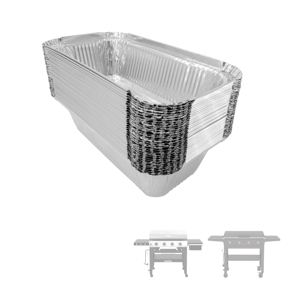 Brati Nexgrill Daytona 30in grease cup liner pack for easy cleanup
