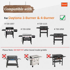 Brati Nexgrill Daytona 36in grease tray liner pack tidying the drip pan