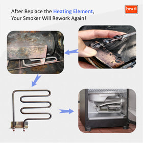 BRATI element nuts included simplify installation and secure mounting
