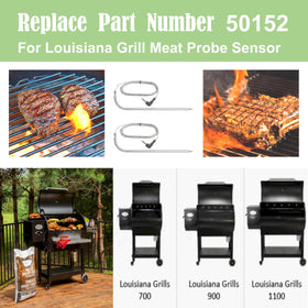 Removable clips enable quick attachment and easy cleanup after grilling