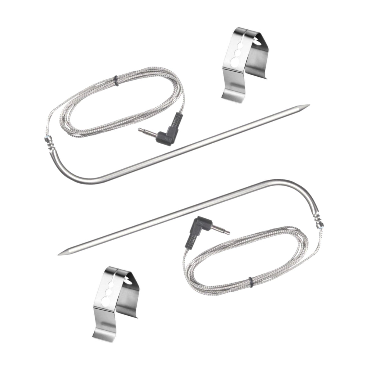 Brati meat probe two-pack in use for Nexgrill Oakford with precise temperature monitoring