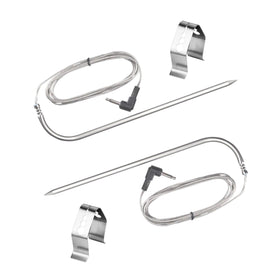Brati meat probe two-pack in use for Nexgrill Oakford with precise temperature monitoring