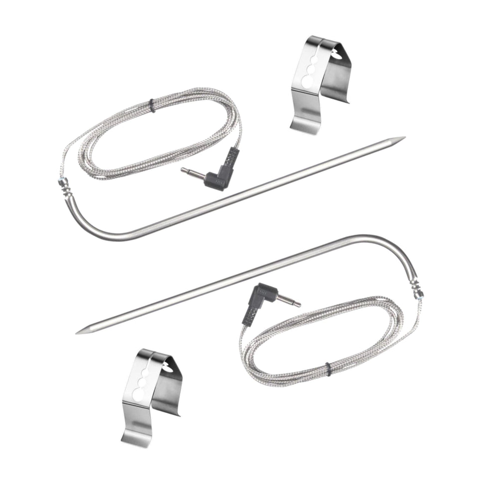 Brati meat probe two-pack in use for Nexgrill Oakford with precise temperature monitoring