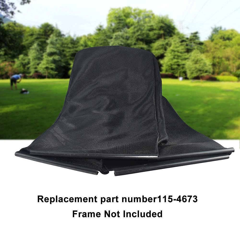 Braveboy 22-inch recycler mower compatible bag captures clippings under deck