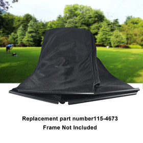 Braveboy 22-inch recycler mower compatible bag captures clippings under deck