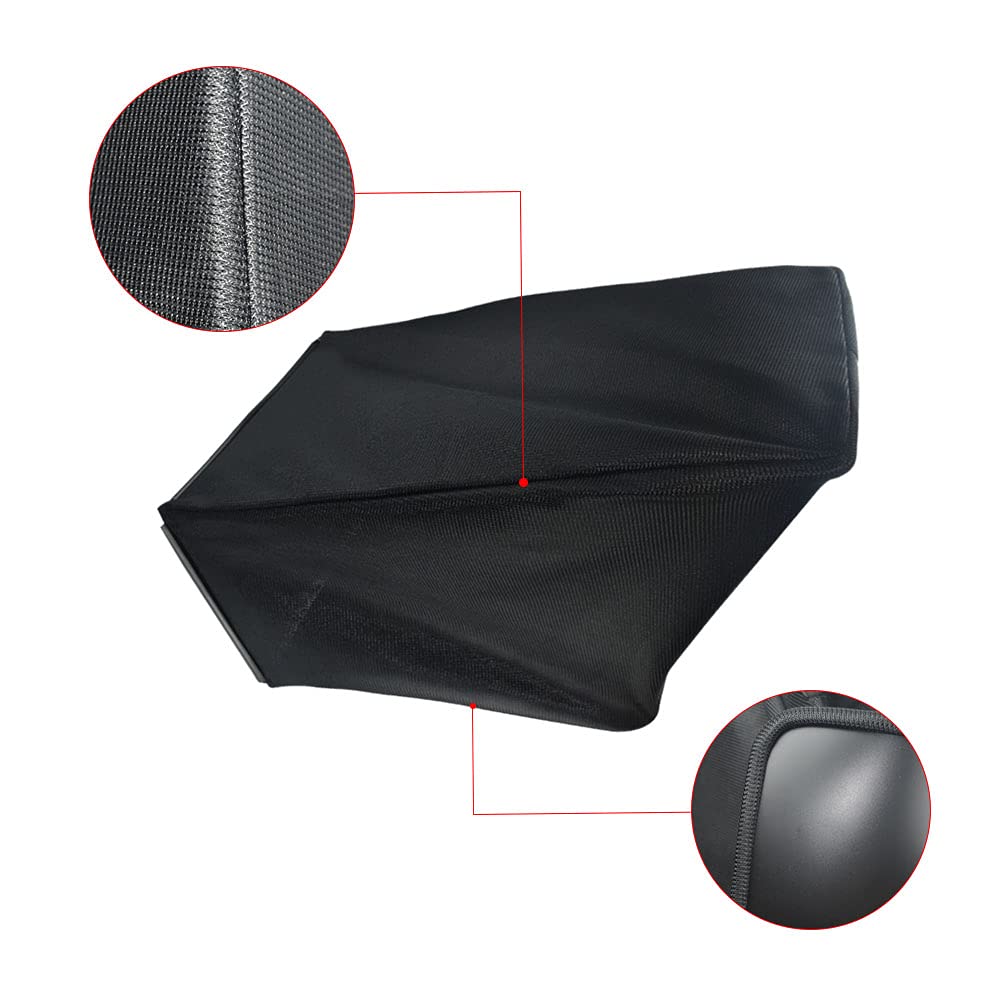 Braveboy grass bag assembly for Toro bag kit compatibility enables easier yard cleanup