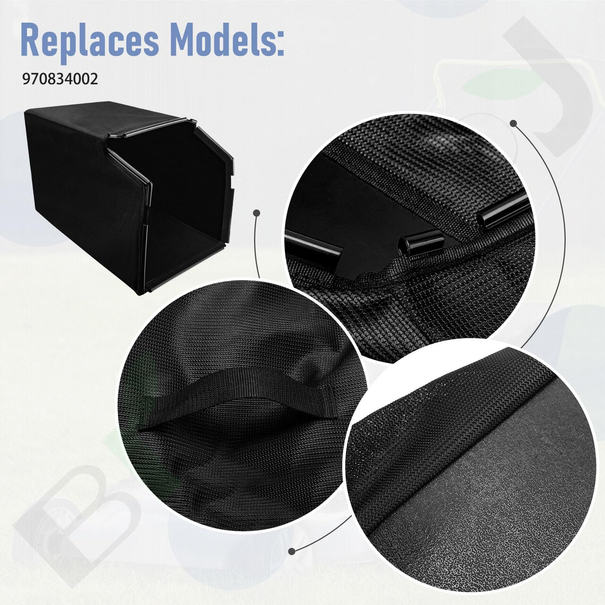 Braveboy 970834002 compatible with Ryobi 40V 21in mowers.
