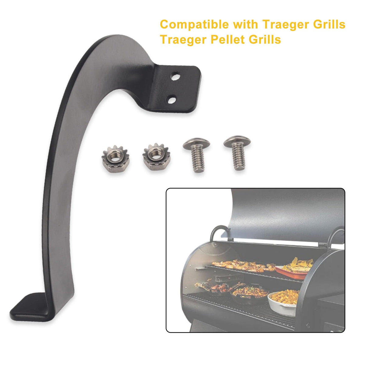 Braveboy BCA002 right side part shown for compatible Traeger grills