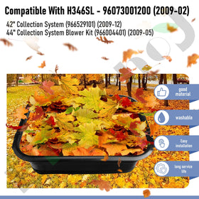 Braveboy collection-system compatibility for 42- to 61-inch decks