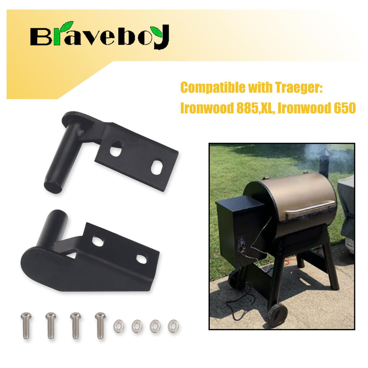 Braveboy compatible with Traeger Ironwood and Pro series grills