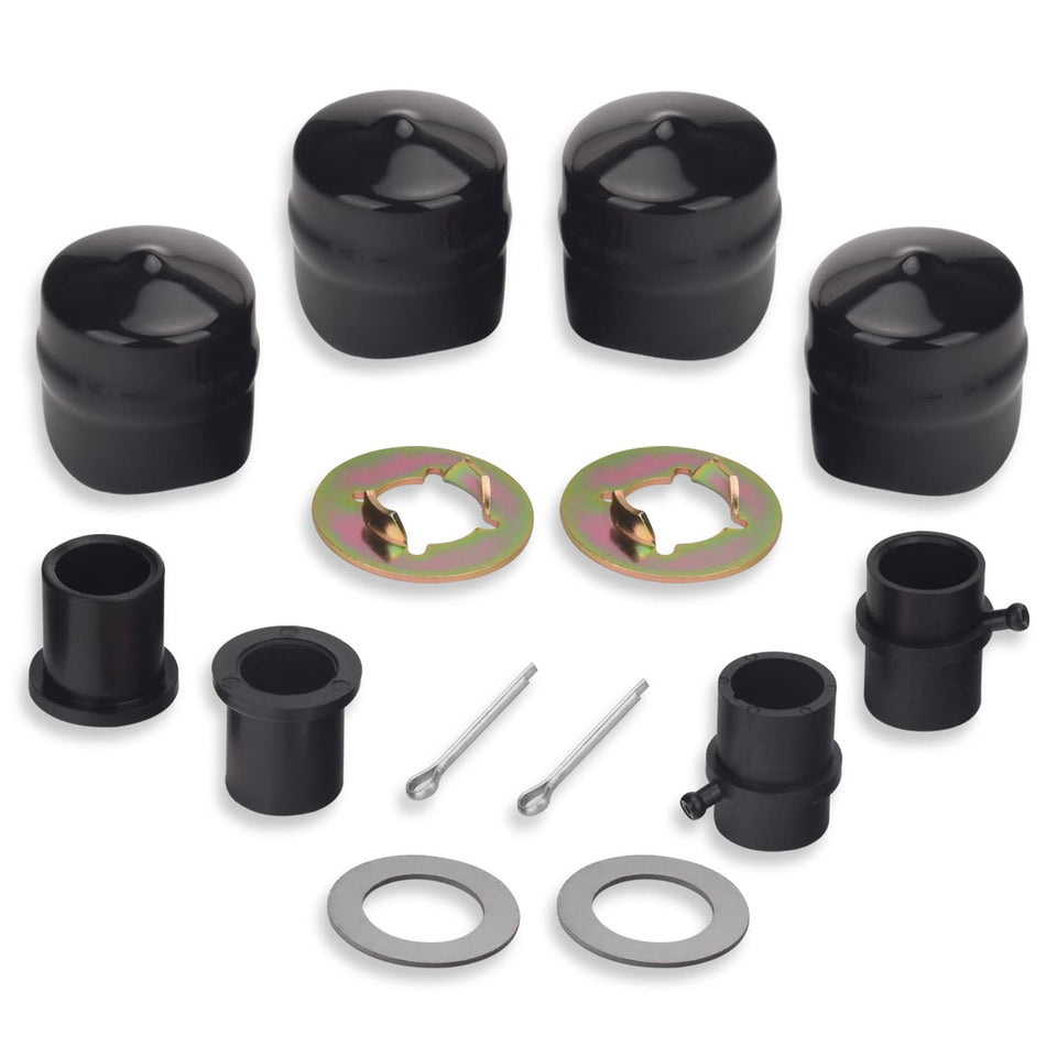 Braveboy front wheel bearing bushing set 736-04228 components for smoother mower operation.