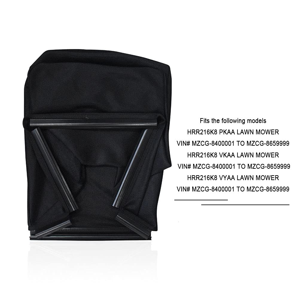 Braveboy grass bag HRR216K10 fit, easy emptying and debris collection.