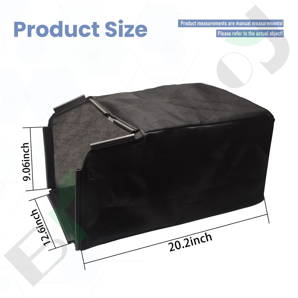 Braveboy grass bag catcher for EGO LM2000-S enhances clippings disposal and tidy lawns