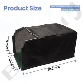 Braveboy grass bag catcher for EGO LM2000-S enhances clippings disposal and tidy lawns