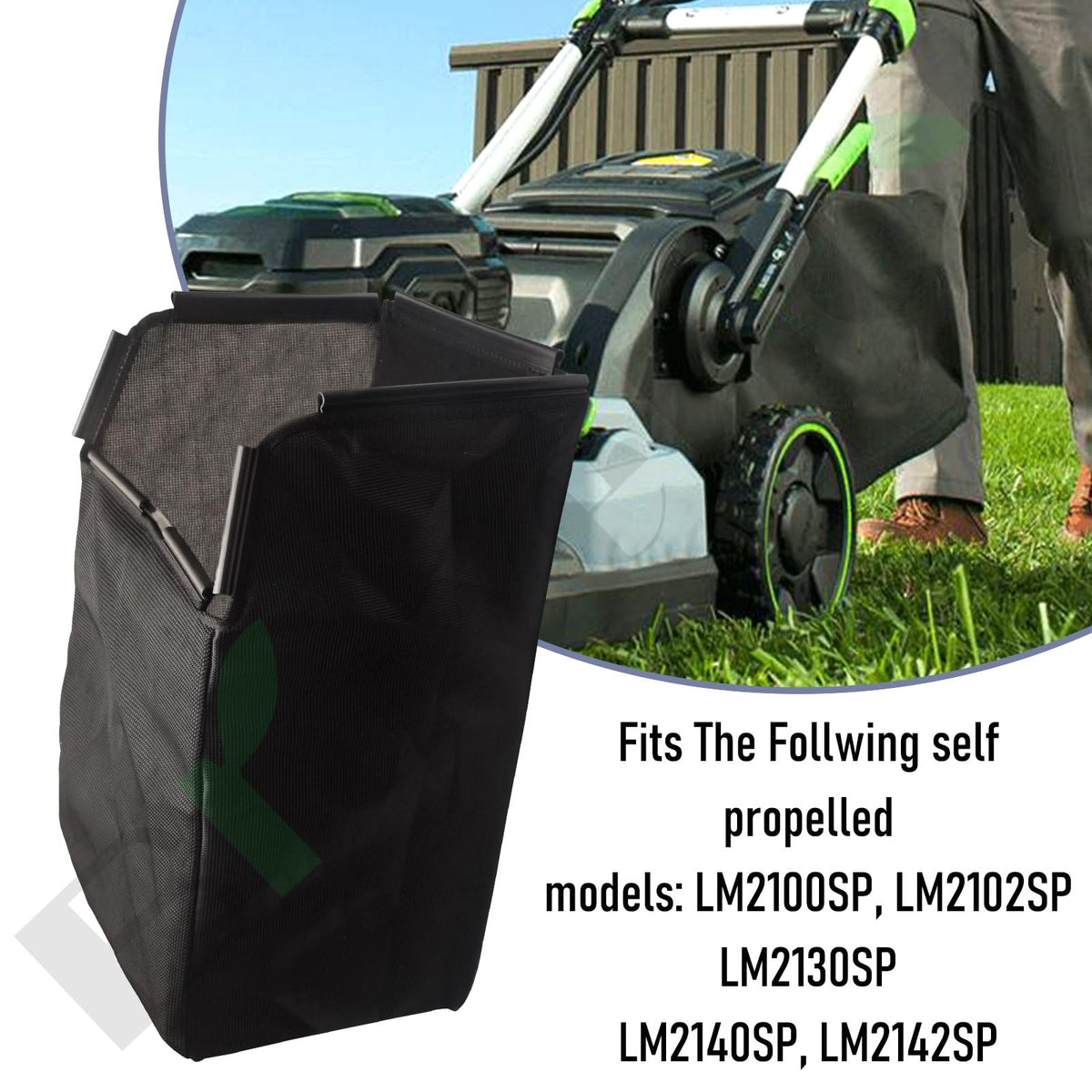 Braveboy self-propelled LM2100SP catcher supports easy disposal during long sessions