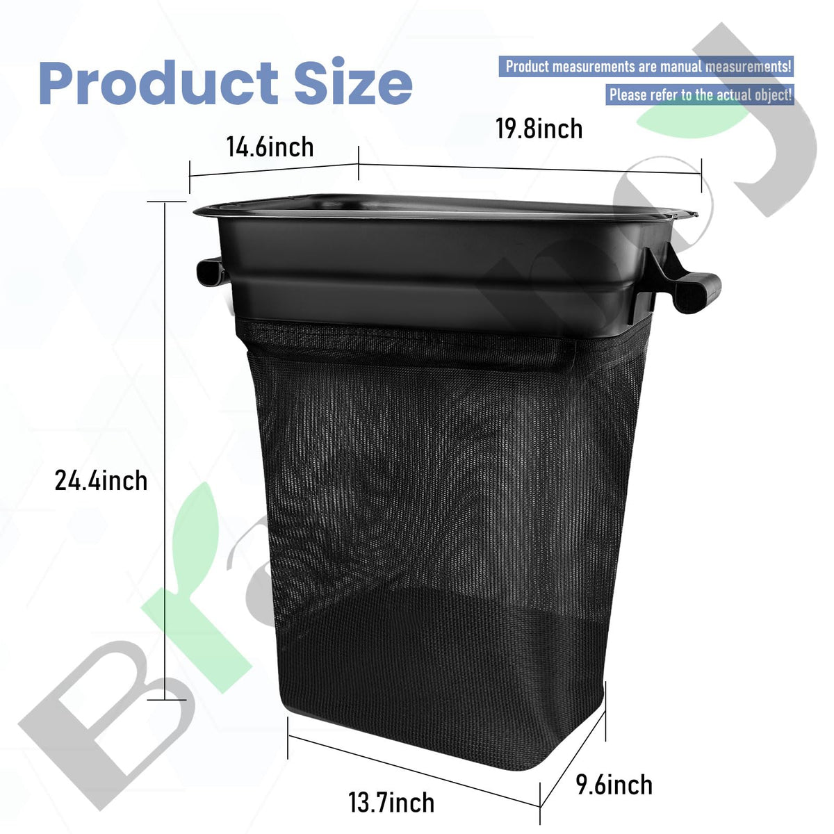 Braveboy grass catcher bag compatible with Husqvarna for flexible setups