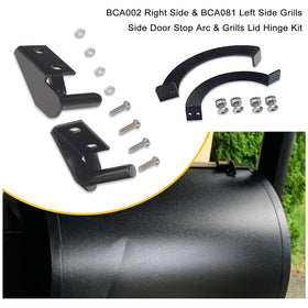 Braveboy grills lid hinge kit right enables secure, easy installation