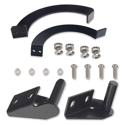 Braveboy grills side door stop arc left for smooth lid operation