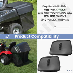 Braveboy GT4000 bag on Toro mower helps tidy clippings.