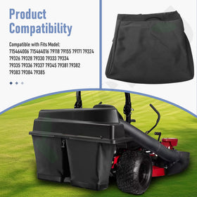 Braveboy GT4000 bag rear attachment for quick mounting.