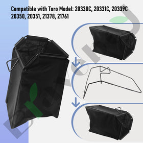 Braveboy compatibility with 20339 and 20361 broadens mower replacement choices.
