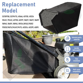 Braveboy model 532189788 and 532194715 bag compatible with select mowers