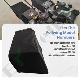 Note: Braveboy bag ships without a grass catcher frame