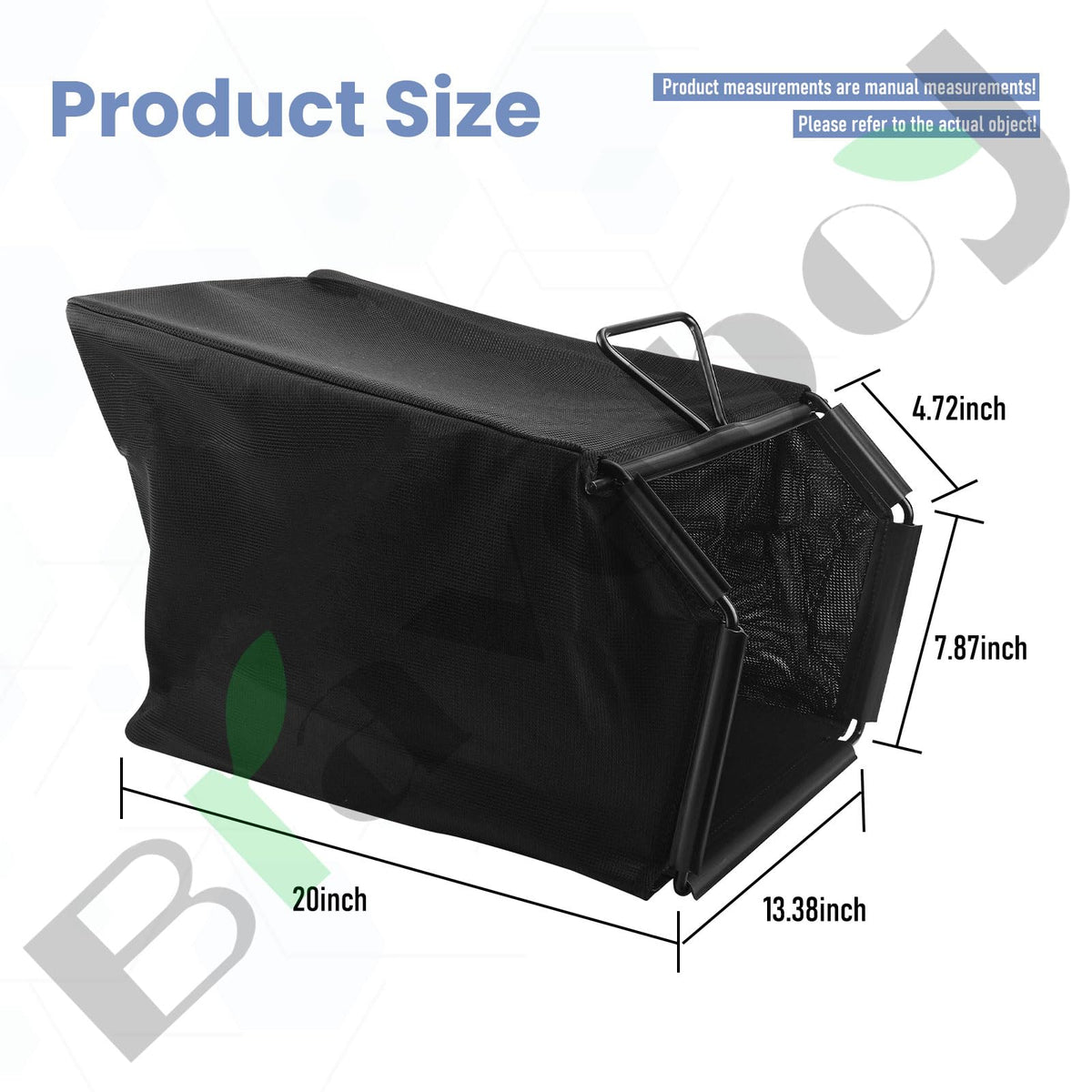 Braveboy frame 132-4483-03 provides sturdy support for quick bag installation.