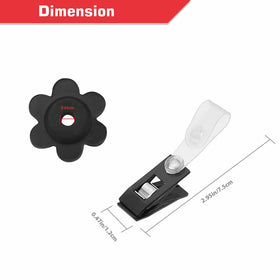 BRAVECOW durable flag clamps and plugs support signs confidently in outdoor spaces
