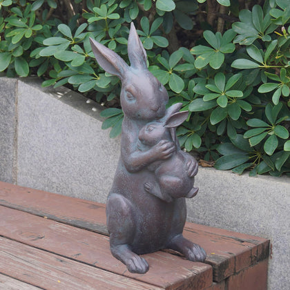Braxio Bunny Decor standing bunny for yard display and charm.