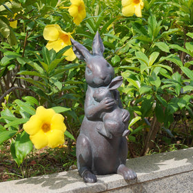 Braxio Easter outdoor decor bunny for patios and lawns.