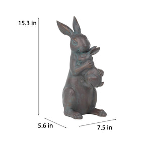 Braxio resin garden ornament designed for outdoor display.