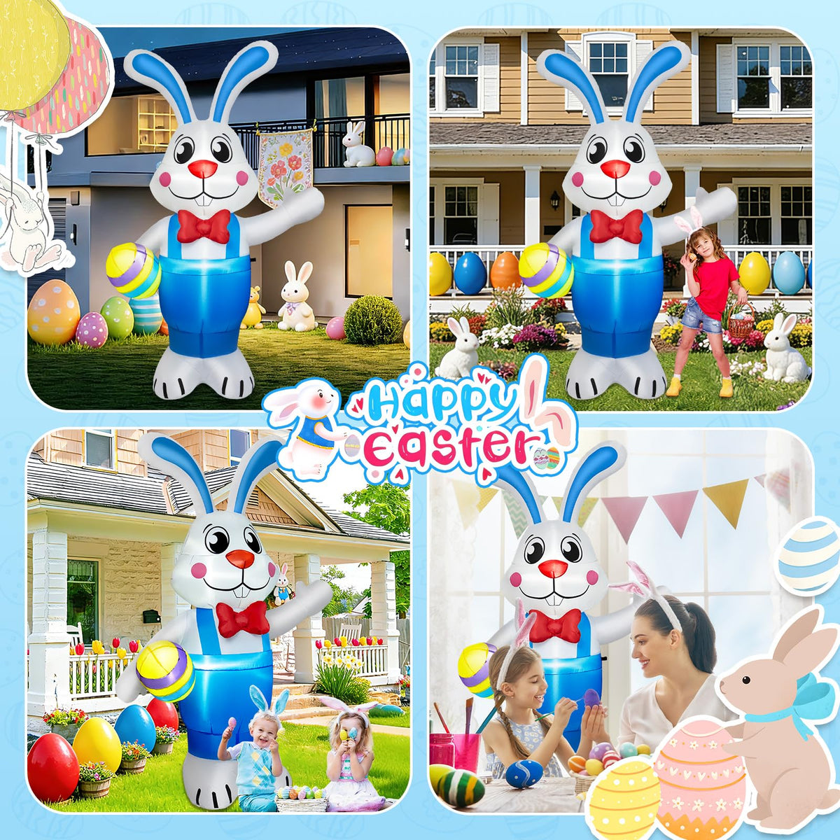 BRDJade versatile indoor outdoor Easter decor for porch garden