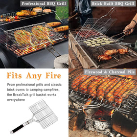 BreadTalk basting brush in action for even marinade distribution.