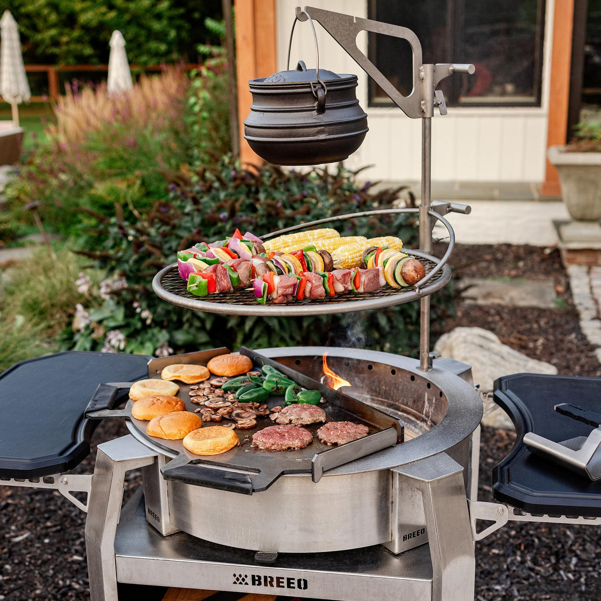 Breeo Outpost Grill 24 USA-made in Lancaster, PA ensuring premium quality.